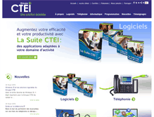 Tablet Screenshot of groupectei.com